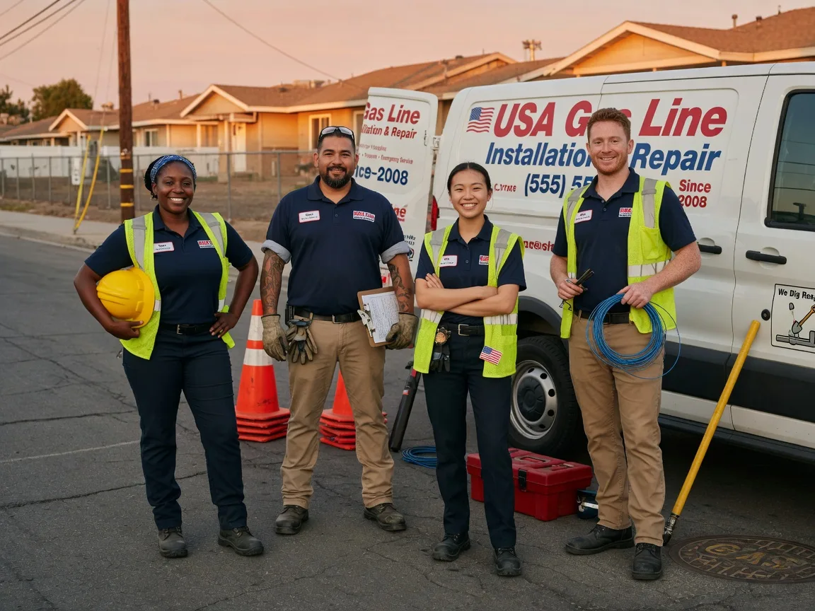 Gas Line Installation company in Palmyra, NJ